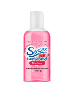 Senses Strawberry Alcohol Free Hand Sanitiser 100ml