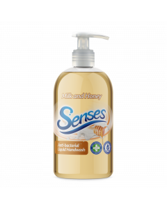 Senses Milk and Honey Anti-bacterial Handwash 500ml