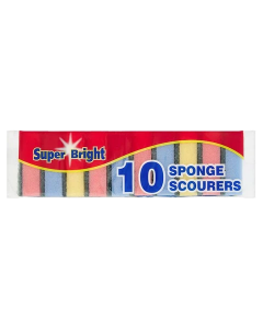 Superbright Sponge Scourers 10pack