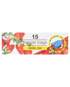 TidyZ 15 Slide Zip Food Bags