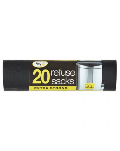 TidyZ Refuse Sacks 50L 20 Pack