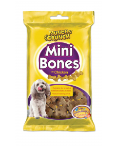 Munch & Crunch Mini Bones Chicken 140g