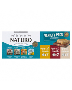 Adult Dog with Rice Variety Pack Trays 400