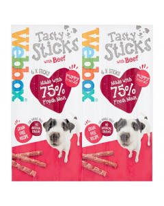 Webbox Small Dog Beef Sticks 30g
