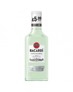 Bacardi Carta Blanca White Rum 20cl