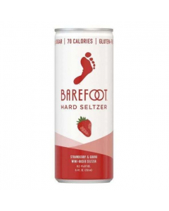 Barefoot Hard Seltzer Strawberry & Guava 250ml