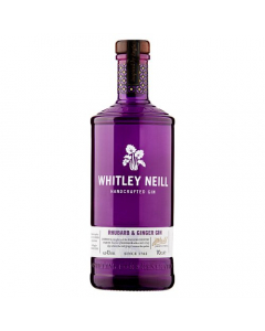 Whitley Neill Handcrafted Rhubarb & Ginger Gin 70cl