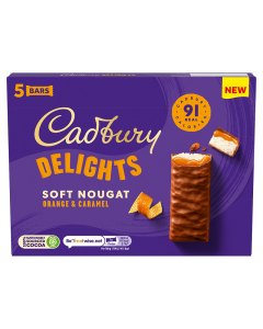 Cadbury Delights Orange 110g 5pk
