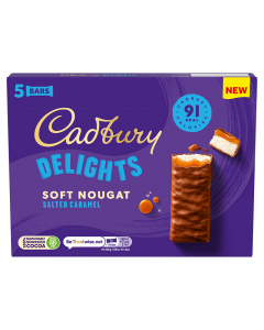 Cadbury Delights Salted Caramel 110g 5pk