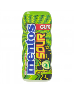 Mentos Gum Sour Apple Bottle 30g
