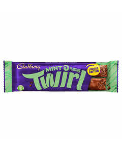 Cadbury Twirl Mint Flavour Bar 43g