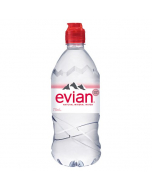 Evian Natural Mineral Water with Sports Cap 750ml