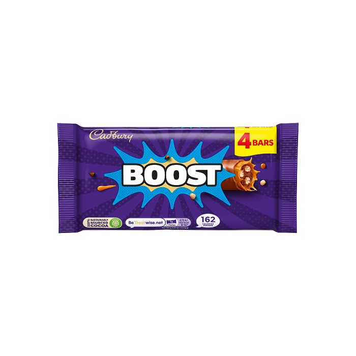 Cadbury Boost 4x31.5g 9 x 126g Cadbury Multipacks