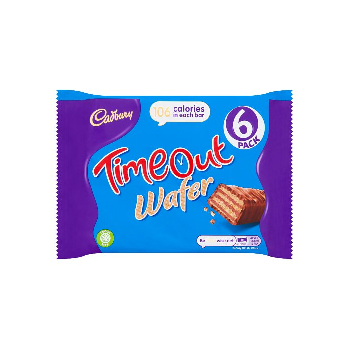 Cadbury Time Out Wafer 6x20.2g (13 x 121.20g) < Cadbury