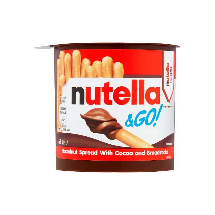 Nutella breadsticks outlet