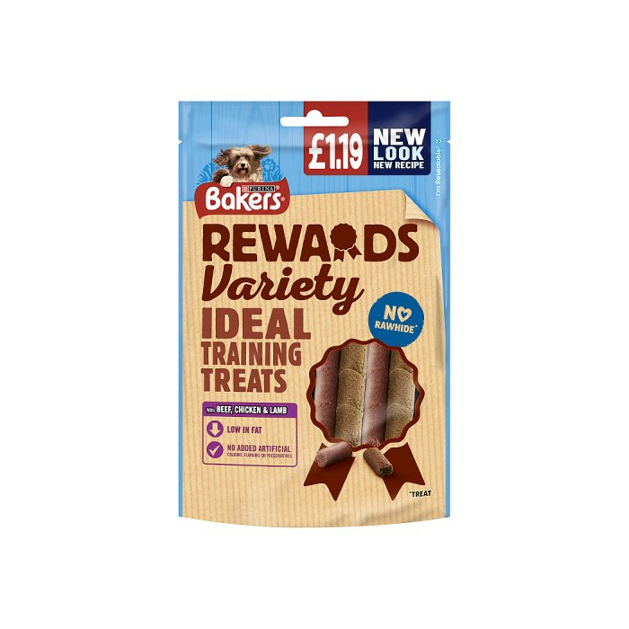 Bakers Rewards Variety Dog Treat 100g 8 x 100g Bakers Food