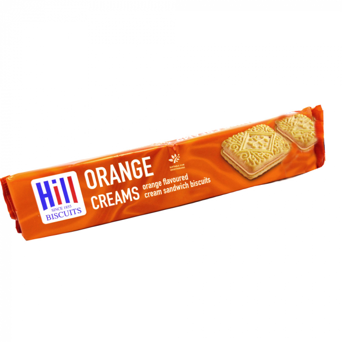 Orange shop cream biscuit