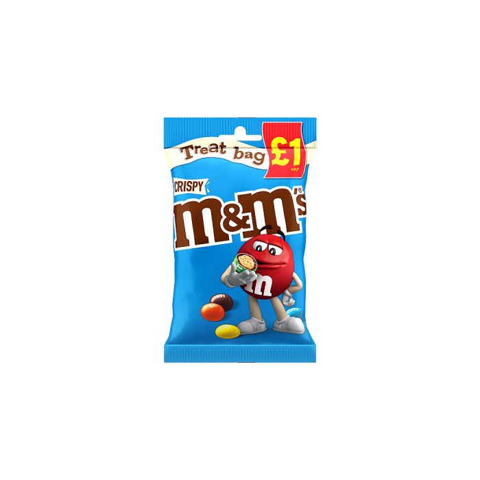 M&Ms Crispy 77g, Retro Sweets