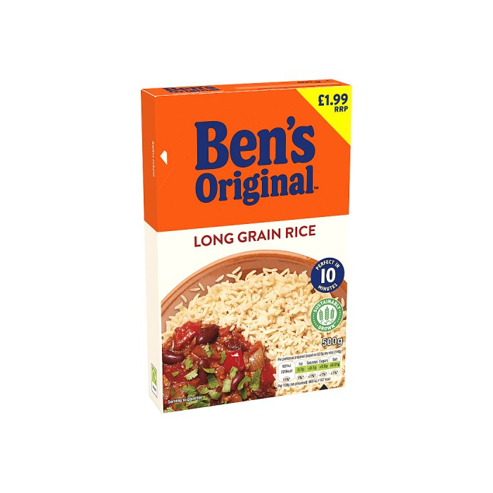 Uncle Ben's Riz Long Grain 500g (lot de 6) 