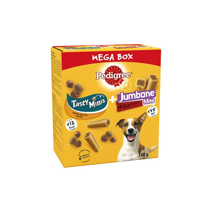 PEDIGREE Tasty Minis Jumbone Small Mega 1 x 740g Pedigree