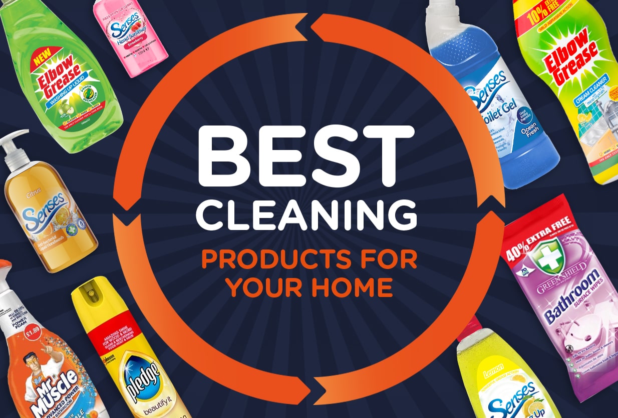 My Best Household Cleaning Products List